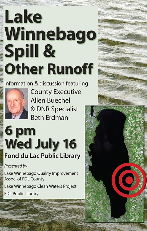 lake spill announcement